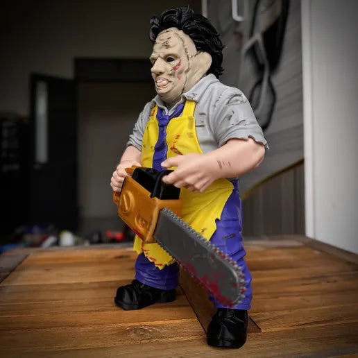 Chainsaw Horror Fan Art Figure – 30cm Slasher Display Model
