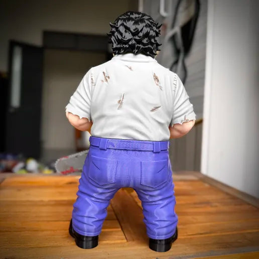 Chainsaw Horror Fan Art Figure – 30cm Slasher Display Model