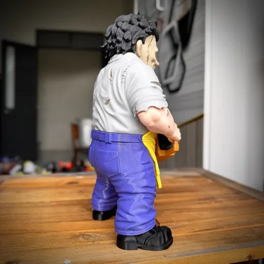 Chainsaw Horror Fan Art Figure – 30cm Slasher Display Model