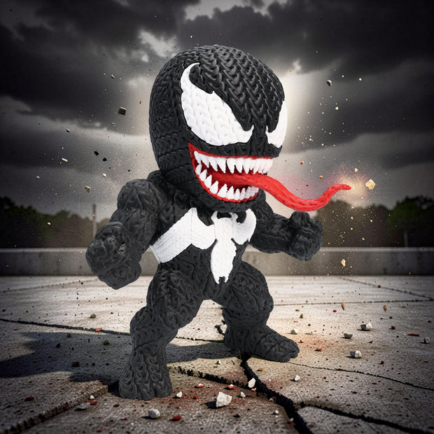 Venom - Knitted Figure