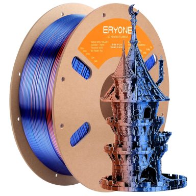 Dual Silk Orange & Blue